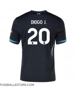 Günstige Liverpool Diogo Jota #20 Auswärtstrikot 2024-25 Kurzarm